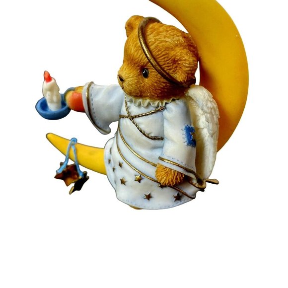 ANGEL SITTING ON MOON 2000 Cherished Teddies Hanging Ornament #706663 - Picture 2 of 14